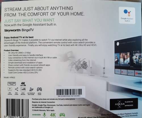 Skyworth android tv box