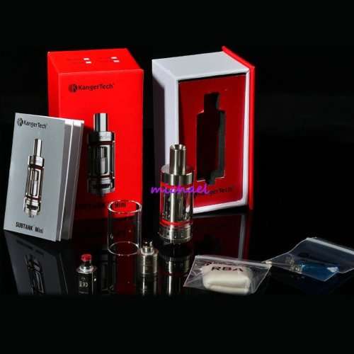 Kanger Subtank Mini Vape Tank Atomizer / Clearomizer - Stainless/Silver
