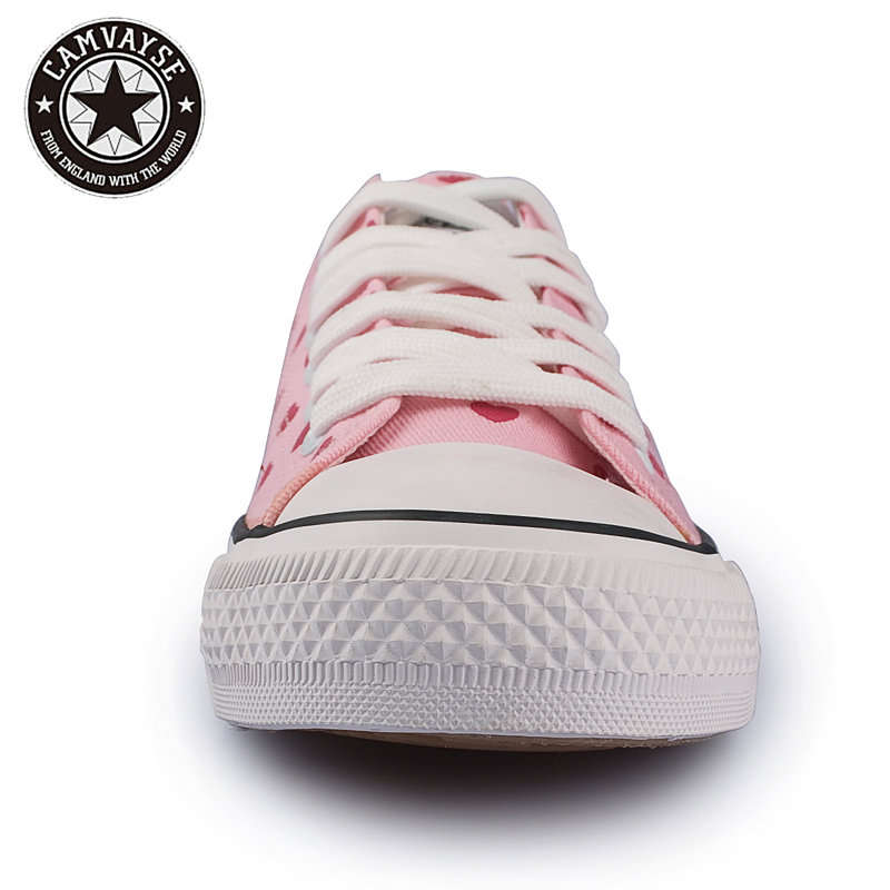 CAMVAYSE (England) Casual Canvas Sneaker Shoes - Pink