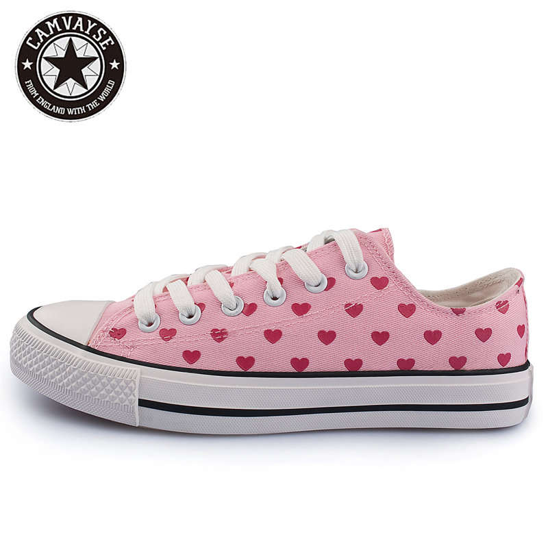 CAMVAYSE (England) Casual Canvas Sneaker Shoes - Pink