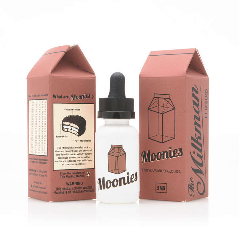 MOONIES BY THE MILKMAN E-Liquid/Vape Juice/Smoke Juice 30ml 0mg, 3mg Clone