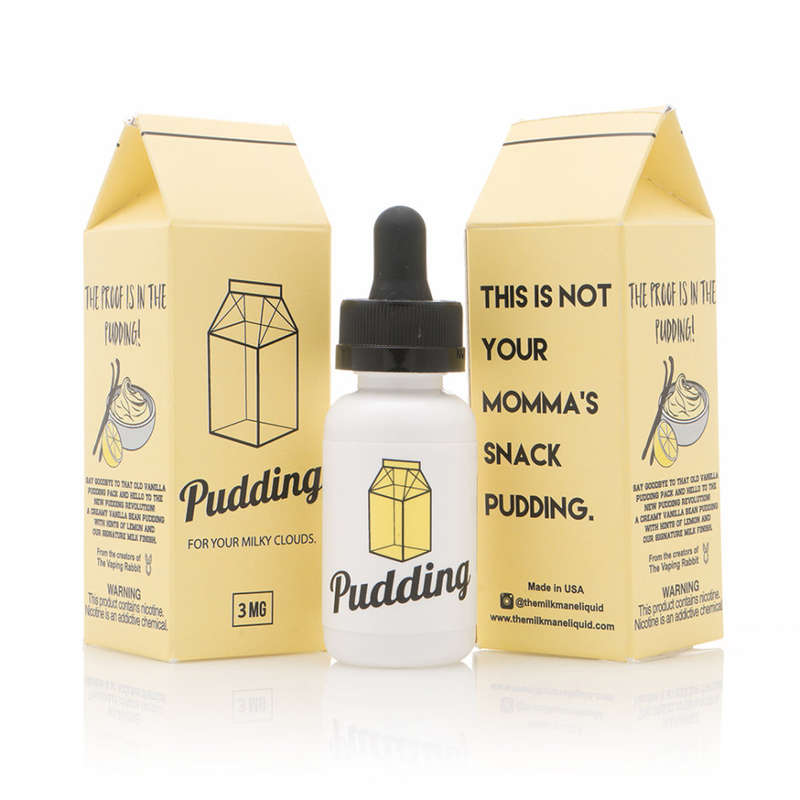 PUDDING BY THE MILKMAN E-Liquid/Vape Juice/Smoke Juice 30ml 0mg 3mg Clone