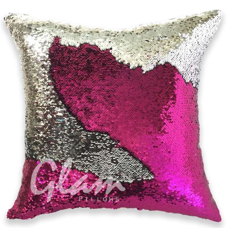 Color Changing Pillow Mermaid Magical Reversible Colour Sequin Glam Pillowcase Cushion Cover