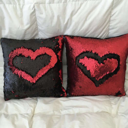 Color Changing Pillow Mermaid Magical Reversible Colour Sequin Glam Pillowcase Cushion Cover