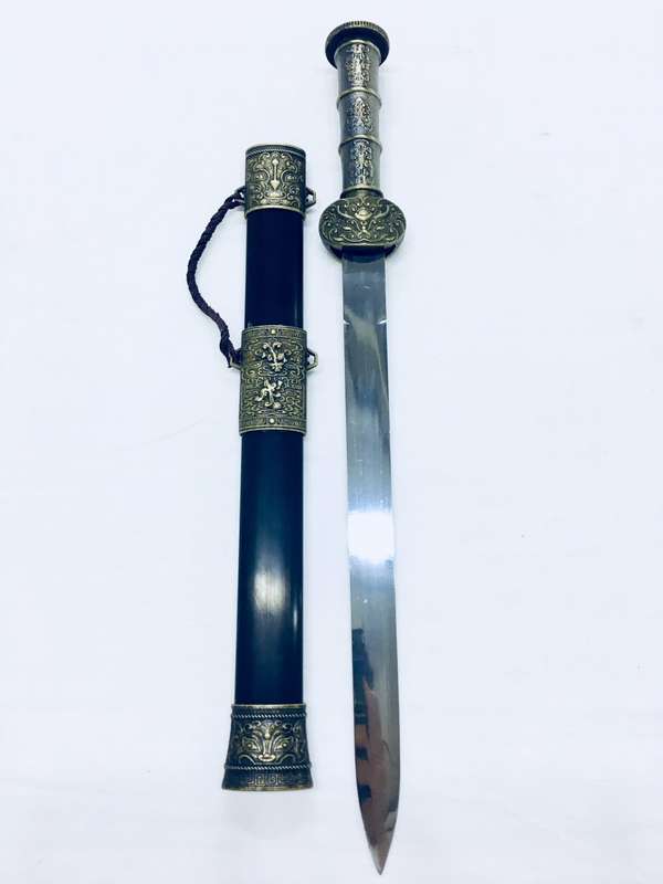 Chinese Style Short Sword Dagger Metal Steel Short Sword