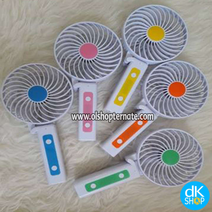 Fan USB Portable Rechargeable Power Bank Fan USB Charging Folding Standing Fan Collapsible