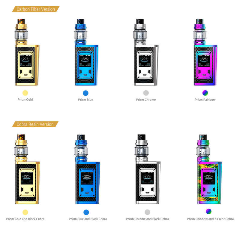 Smok Majesty 225W TC Kit with TFV12 Prince Luxe Edition