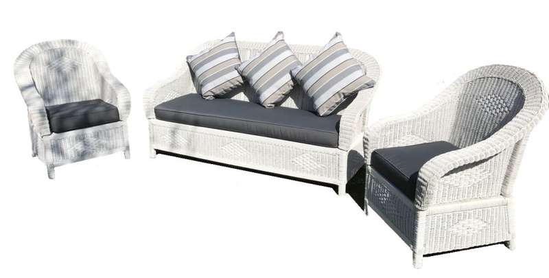 Serengeti Rattan/Cane Furniture | 3 Seater Suite