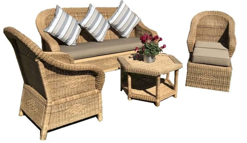 Serengeti Rattan/Cane Furniture | 3 Seater Suite