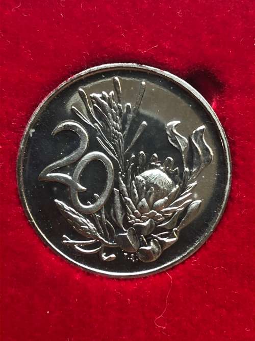 1970 South Africa Partial Proof Coin Set - 50, 20, 10, 5, 2, 1 & 1/2 Cents