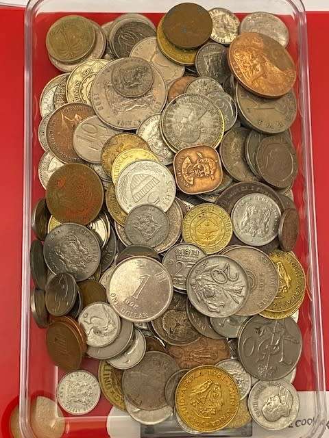 World Mix Lot - 1,056 kg of world mixed coins
