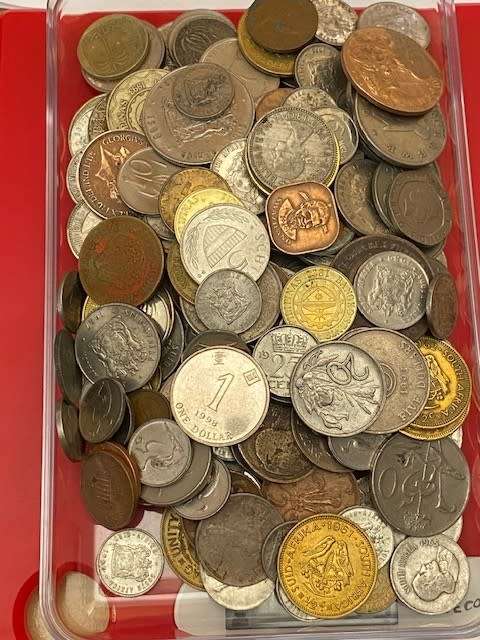 World Mix Lot - 1,056 kg of world mixed coins