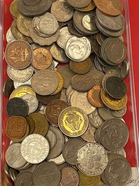 World Mix Lot - 1,056 kg of world mixed coins