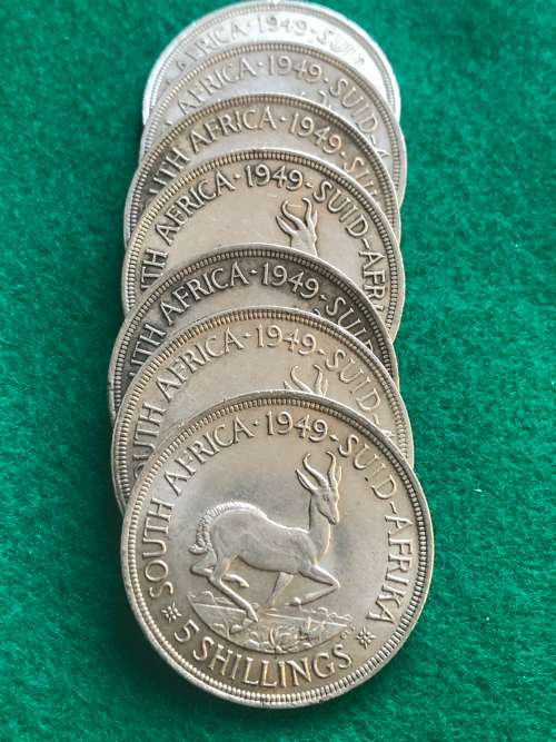 1949 5 Shillings (7 available)