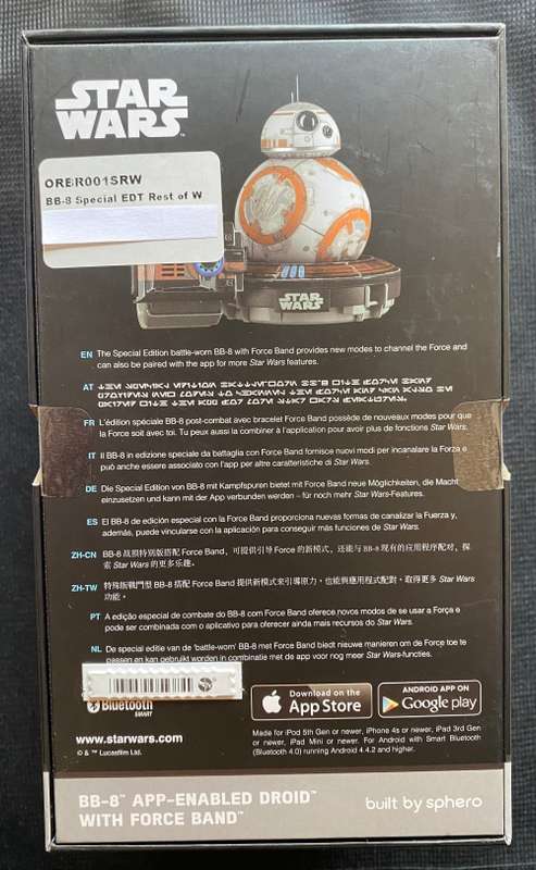 STAR WARS Sphero BB-8 Special Edition. Like new and perfect working condition