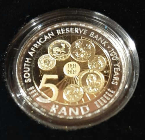 2021 SARB Centenary Circulation Proof R5 (9.50 gram)