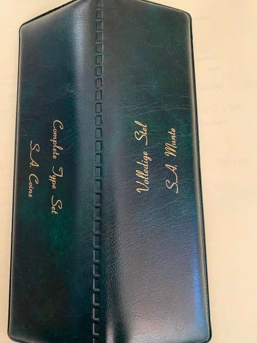 Complete Type Set holder for SOUTH AFRICA CROWNS from 1947-1964.