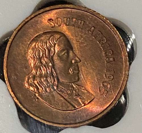 1965 ENGLISH 1 Cent. RARE COIN. SANGS graded PF64