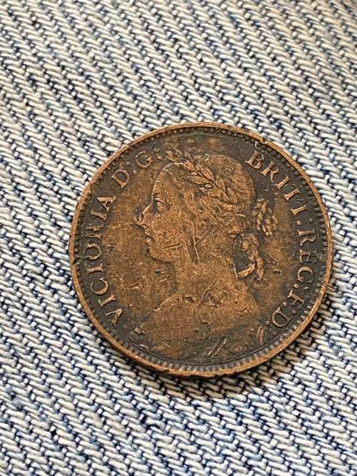 1893 Great Britain Farthing