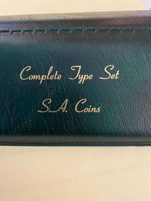 Complete Type Set holder for SOUTH AFRICA CROWNS from 1947-1964.