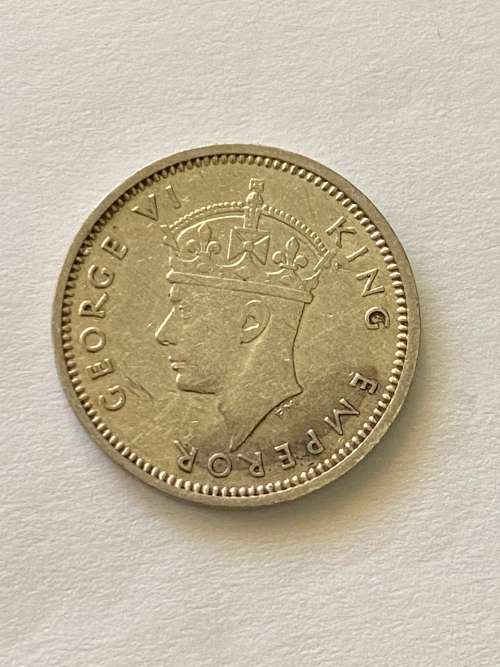 1940 Silver Southern Rhodesia three pence.