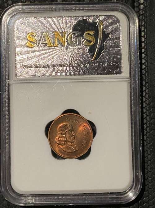 1965 ENGLISH 1 Cent. RARE COIN. SANGS graded PF64