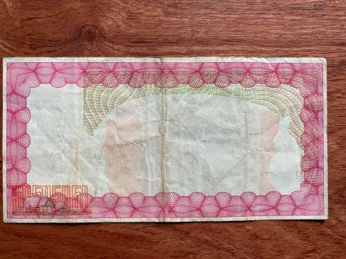 Zimbabwe $10,000 Bearer Cheque - Issued 2003 - Governor Dr G. Gono
