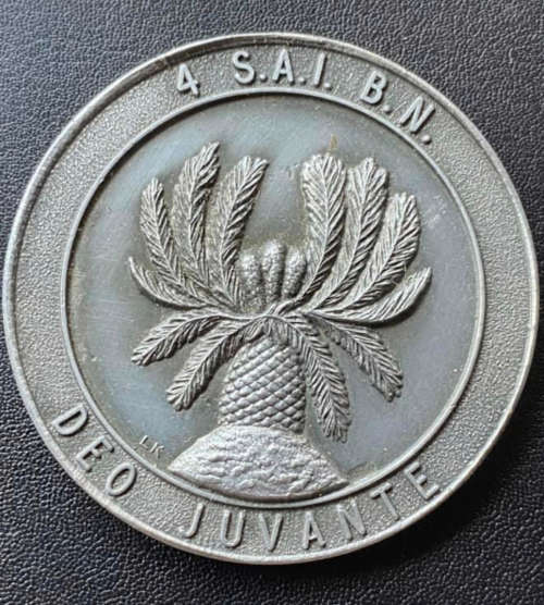 4 SAI medallion - see R5 for size comparison