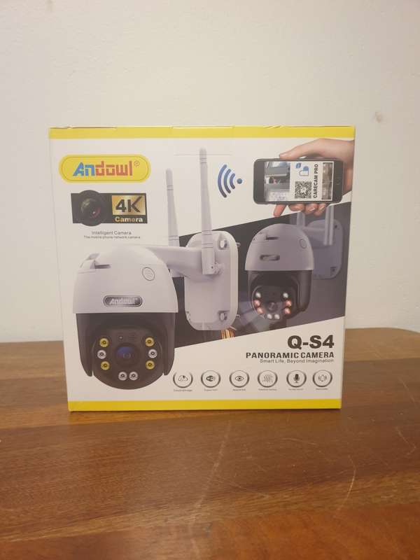 R1 START-Andowl Q-S4 Full HD 4K Wireless Smart Camera - Waterproof Outdoor WiFi CCTV