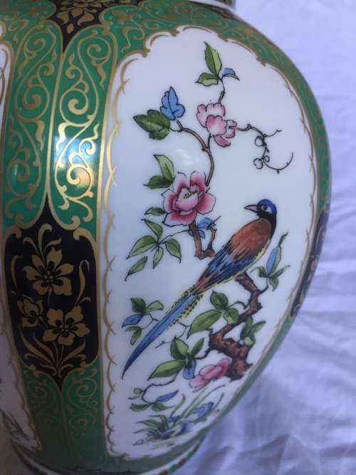 Ceramic ginger jar
