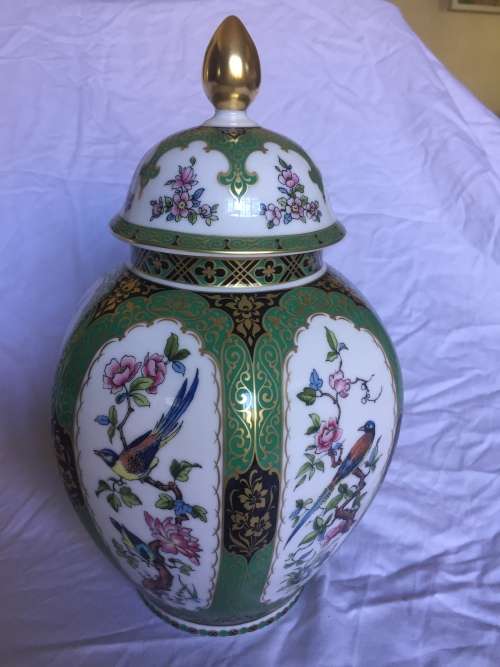 Ceramic ginger jar