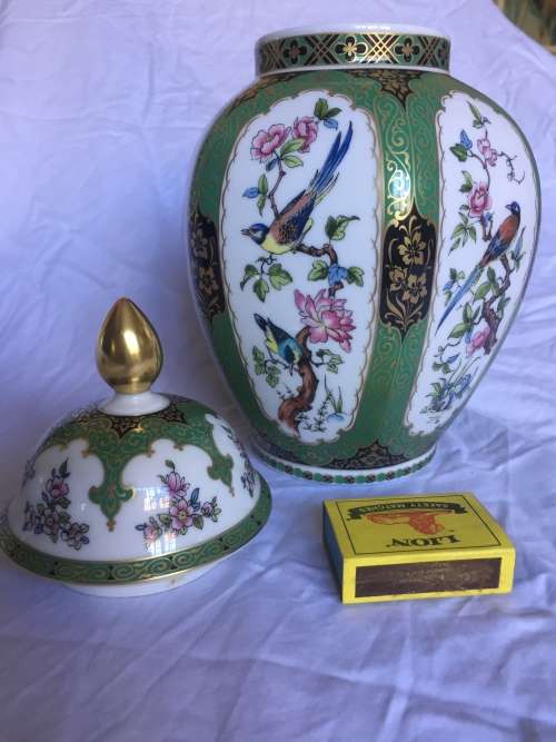 Ceramic ginger jar