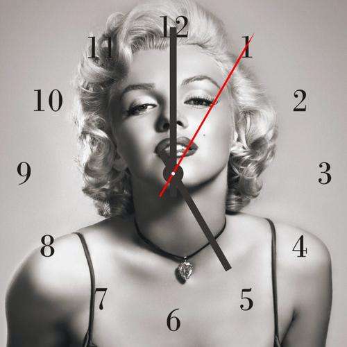 Marilyn Monroe Clock