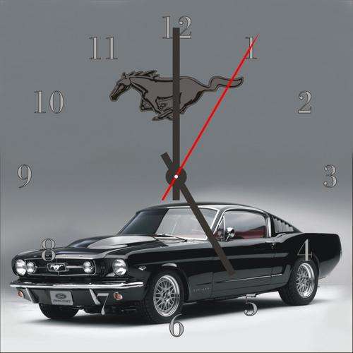 Ford Mustang Clock