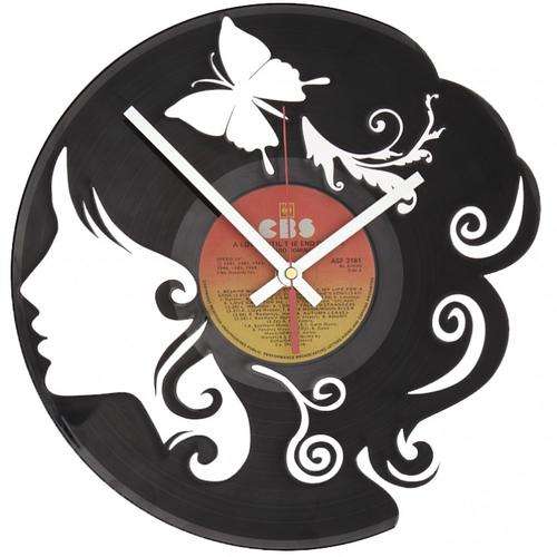 Face LP vinyl Clock