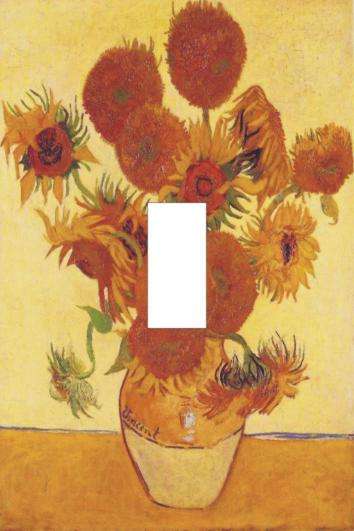 VG Sunflowers Light Switch Cover Plate
