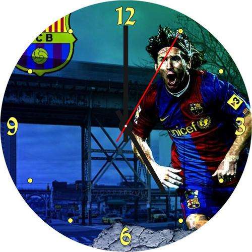 Barcelona / Messi CD Clock
