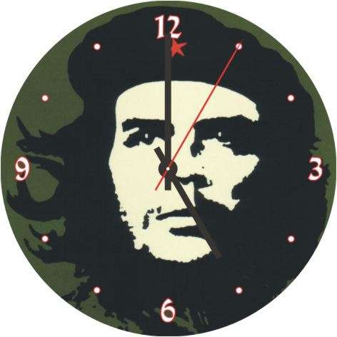 Che Guevara CD Clock