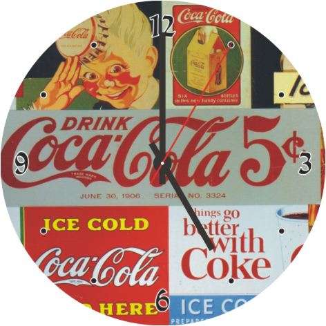 Coca Cola CD Clock