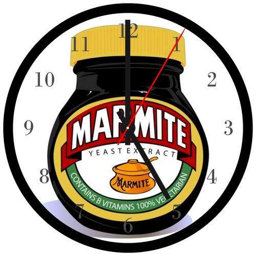 Marmite Record Clock