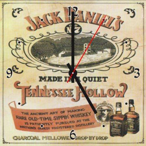 Jack Daniels Clock