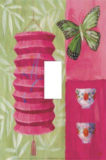 Butterfly Light Switch Cover Plate