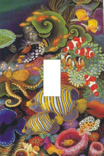 Fish Light Switch Cover Plate