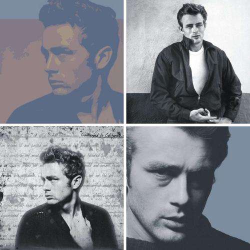 James Dean Magnetic Coaster Set (4 pc)