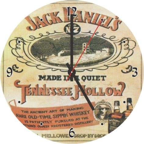 Jack Daniel's CD Clock