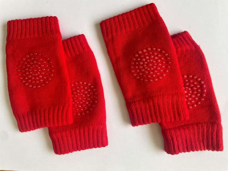 Baby Crawling Anti-Slip Knee Pads - 3 pairs