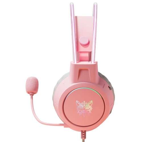 ONIKUMA X15 PRO RGB Light Double-Head Beam Noise Cancelling Microphone Gaming Headphones