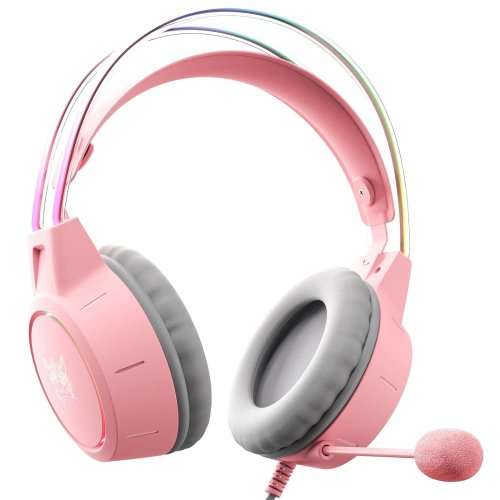 ONIKUMA X15 PRO RGB Light Double-Head Beam Noise Cancelling Microphone Gaming Headphones