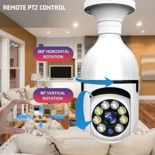 Wifi 360° Bulb Panaromic Camera YCC365 Plus App