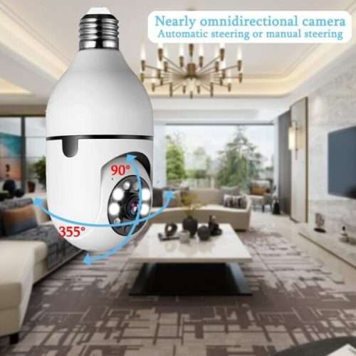 Wifi 360° Bulb Panaromic Camera YCC365 Plus App